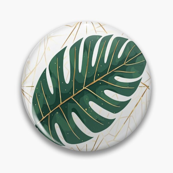 Item preview, Geometric Monstera Leaf Art designed and sold by The Design Atelier.