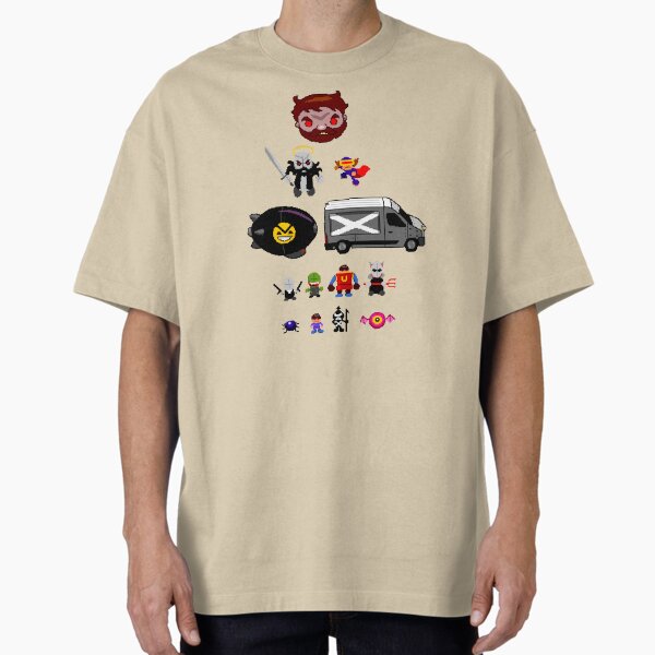 Portal Defenders: Tower Defense Enemies Oversized T-Shirt
