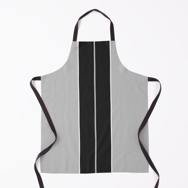 Item preview, Dual Black Stripes With White Pinstripes (light gray background) designed and sold by Racing Stripes Only.