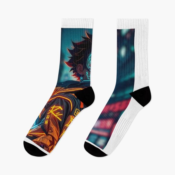 Item preview, Soul Artify – Neon Cyberpunk Anime  Design designed and sold by Italy-Shop.