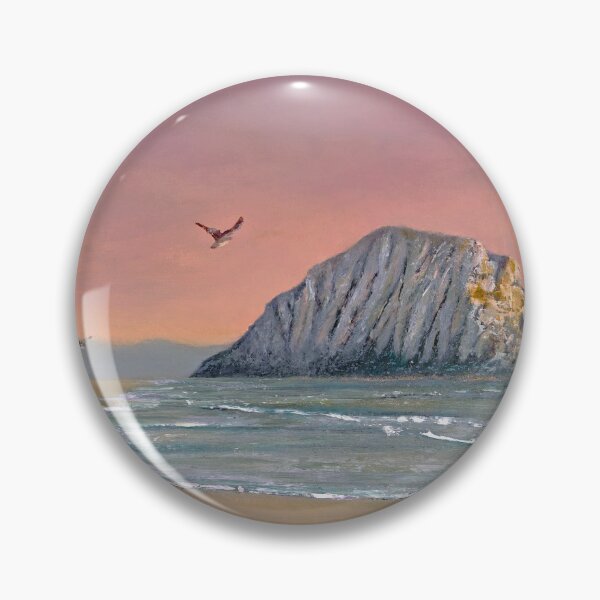 Item preview, Sundown at Morro Rock designed and sold by Michael Rock Art.