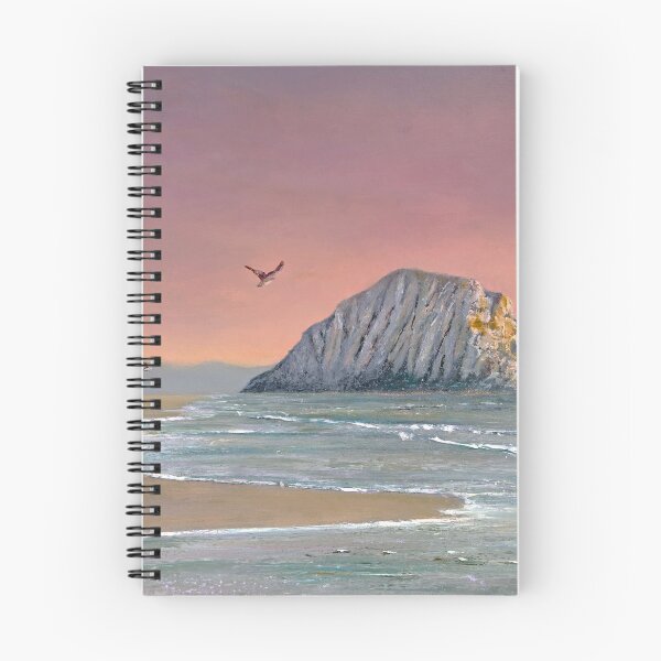 Item preview, Sundown at Morro Rock designed and sold by Michael Rock Art.