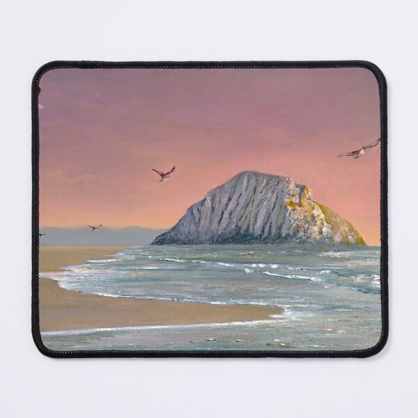 Item preview, Sundown at Morro Rock designed and sold by Michael Rock Art.