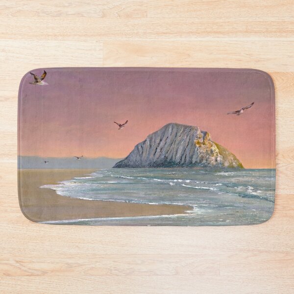 Item preview, Sundown at Morro Rock designed and sold by Michael Rock Art.