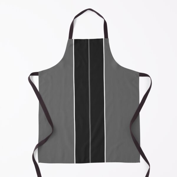 Item preview, Dual Black Stripes With White Pinstripes (Gray background) designed and sold by Racing Stripes Only.