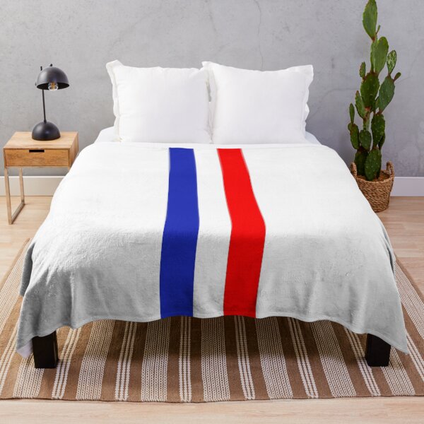 Item preview, Racing Stripes - European - French Flag (white background) designed and sold by Racing Stripes Only.