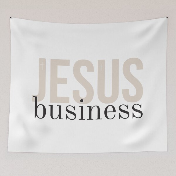 Aperçu de l'œuvre Jésus Business créée et vendue par Agit.