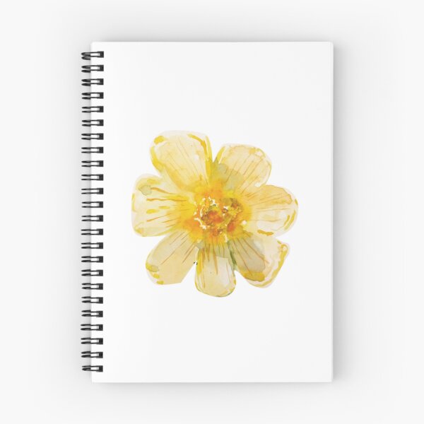 Item preview, Yellow Watercolor Flower designed and sold by Kara Draws.
