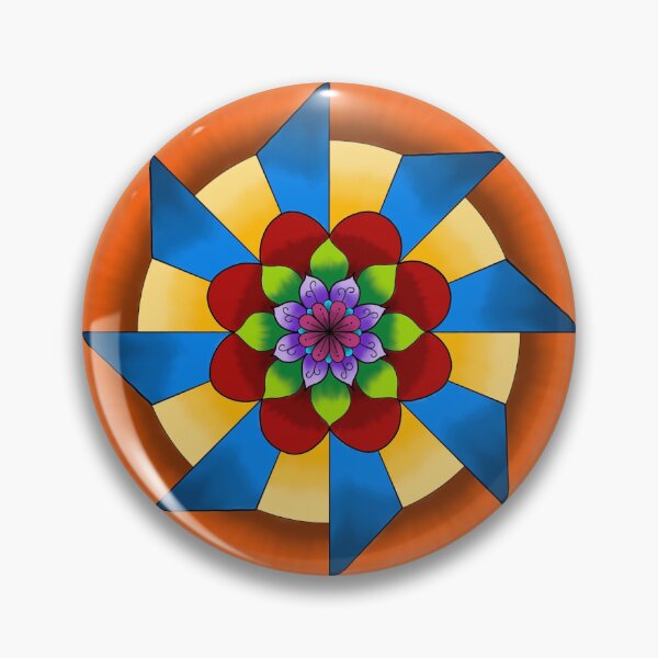 Item preview, Flower Mandala #1 designed and sold by This and That.