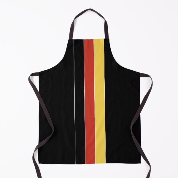 Item preview, Racing Stripes - European - German Flag (black background) designed and sold by Racing Stripes Only.