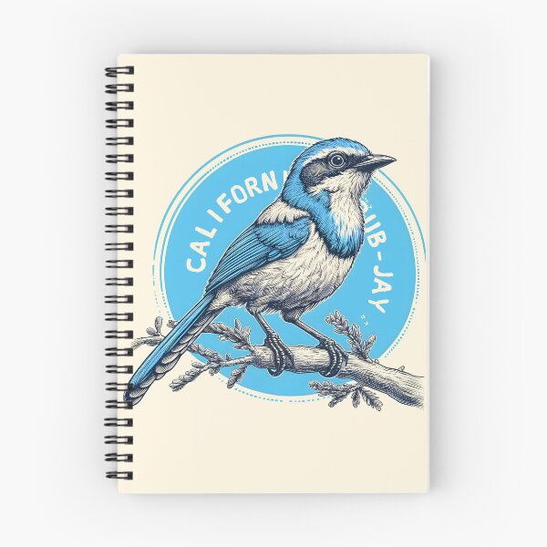 Item preview, California Scrub-Jay 6 designed and sold by theAVIARY7.