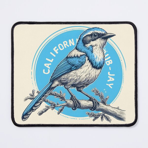 Item preview, California Scrub-Jay 6 designed and sold by theAVIARY7.