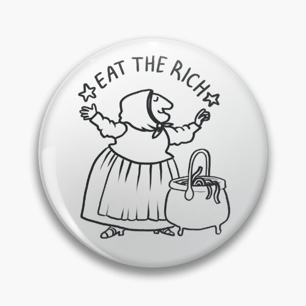 Item preview, Strega Nona Says Eat the Rich designed and sold by Creature Speak.
