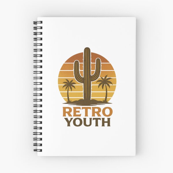Item preview, Retro Youth Cactus | Sunset Summer Vibes designed and sold by ALITOPRINCE.