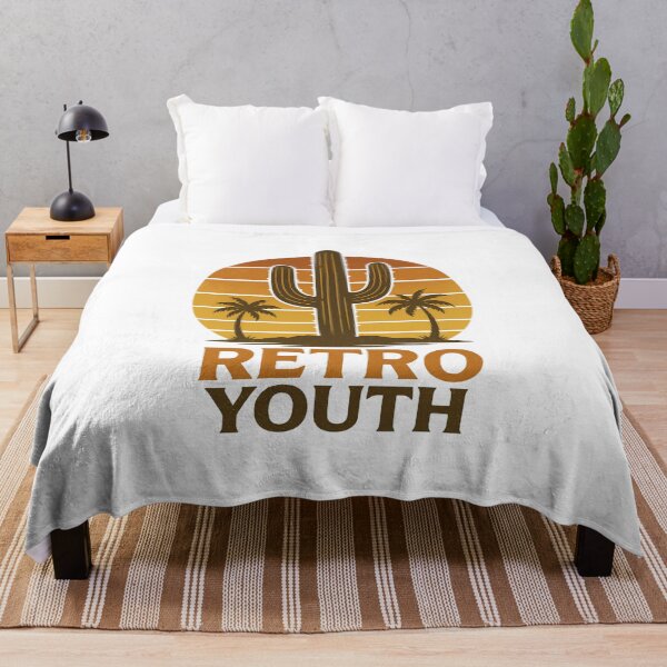 Item preview, Retro Youth Cactus | Sunset Summer Vibes designed and sold by ALITOPRINCE.