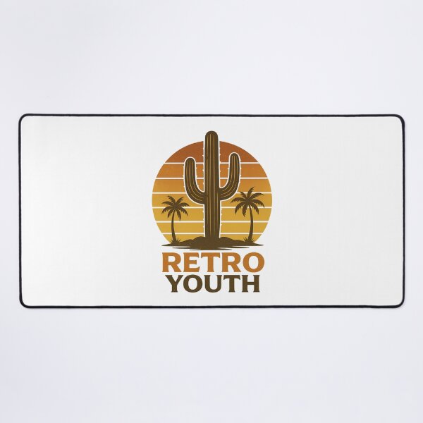 Item preview, Retro Youth Cactus | Sunset Summer Vibes designed and sold by ALITOPRINCE.