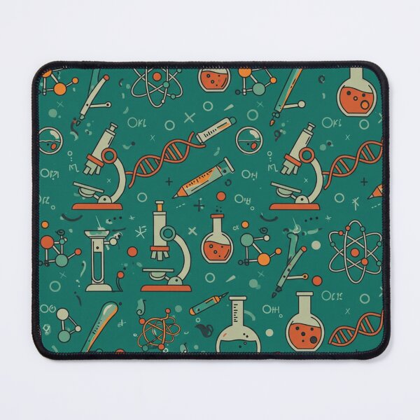 Item preview, Retro Science Lab Pattern designed and sold by MySignatureItems.