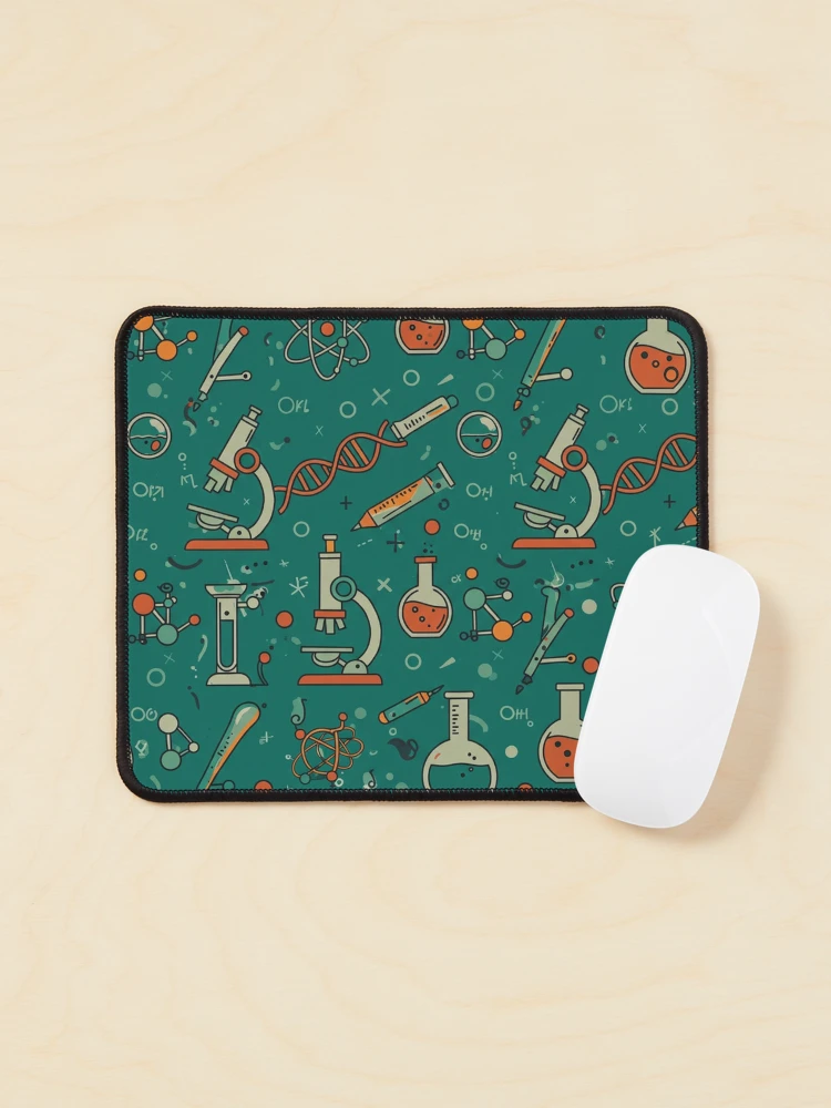 Thumbnail 1 of 5, Mouse Pad, Retro Science Lab Pattern designed and sold by MySignatureItems.