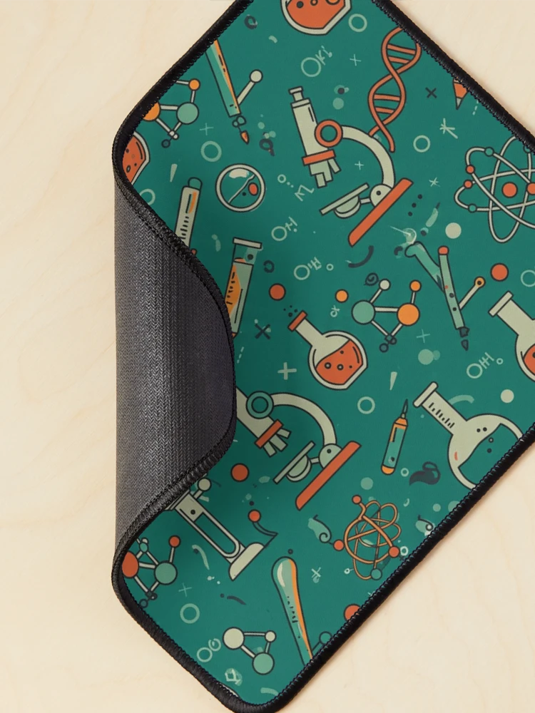 Thumbnail 2 of 5, Mouse Pad, Retro Science Lab Pattern designed and sold by MySignatureItems.