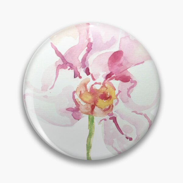 Item preview, Watercolor Orchid Flower designed and sold by Kara Draws.