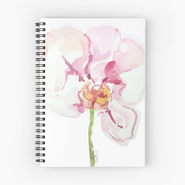Item preview, Watercolor Orchid Flower designed and sold by Kara Draws.