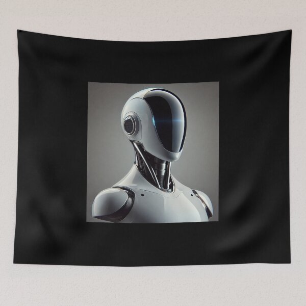 Item preview, Tesla bot designed and sold by TEEJAMBOREE.