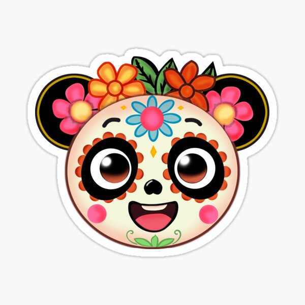 Item preview, Panda calavera de azúcar designed and sold by SelfridgePhotos.