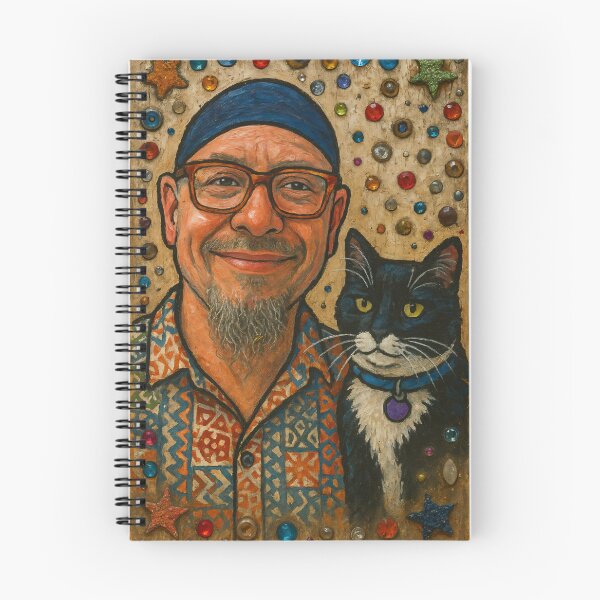 Item preview, Maxfield and Mister Kitty designed and sold by sparrowrose.