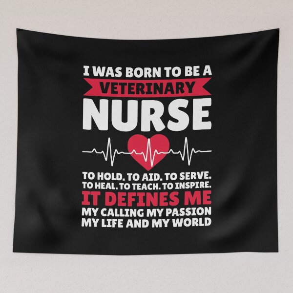 Item preview, Veterinary Nurse Week, Heartbeat Design For Medical Student designed and sold by Stick-Artistry.