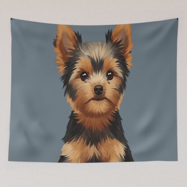 Aperçu de l'œuvre Yorkshire Terrier créée et vendue par StickersRyous.