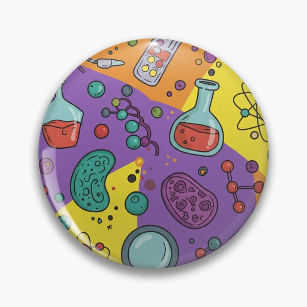 Item preview, Vibrant Cartoon Science Doodles designed and sold by MySignatureItems.