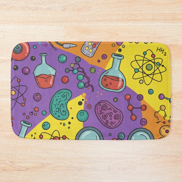 Item preview, Vibrant Cartoon Science Doodles designed and sold by MySignatureItems.