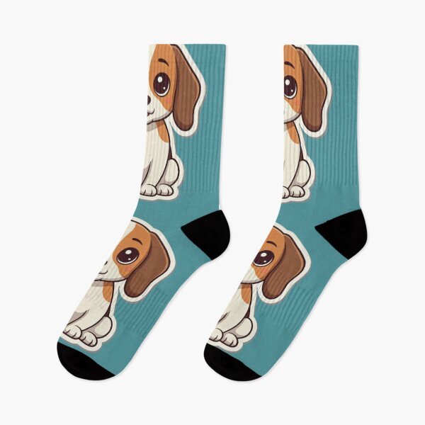 Artikelvorschau, Süßer Beagle-Aufkleber entworfen und verkauft von StickersRyous.