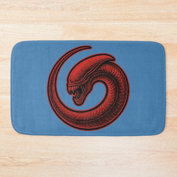 Item preview, Screaming Red Alien Snake Embryo Larva designed and sold by hauntedtees.
