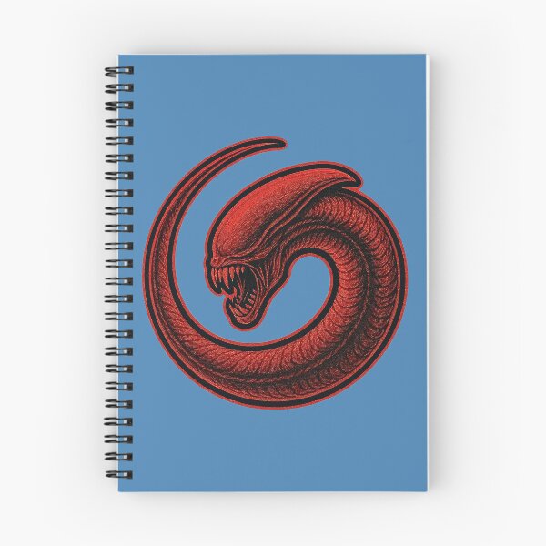 Item preview, Screaming Red Alien Snake Embryo Larva designed and sold by hauntedtees.