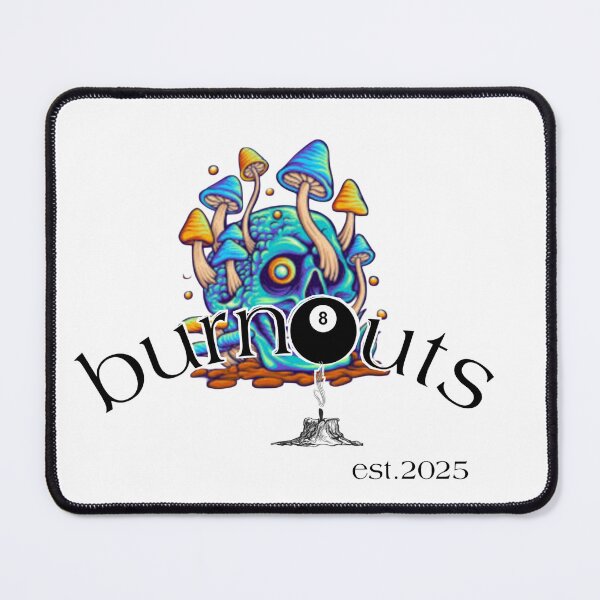 Item preview, Alien Mushroom Skull Burnouts Art designed and sold by xxxburnoutxxx.