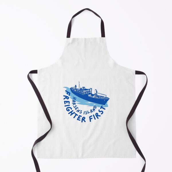 Item preview, Harsens Island - Blue Freighter designed and sold by MIslanders.