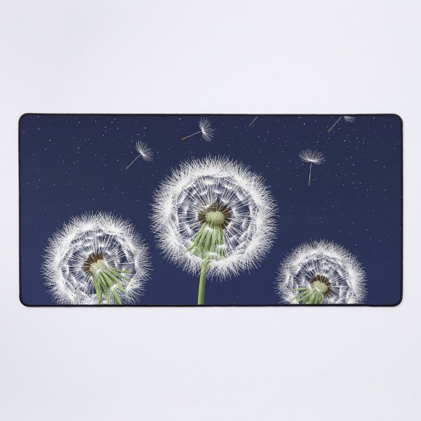 Item preview, Deseos mágicos de diente de león en un cielo estrellado - Arte de ensueño encantador designed and sold by DaisyHouse.