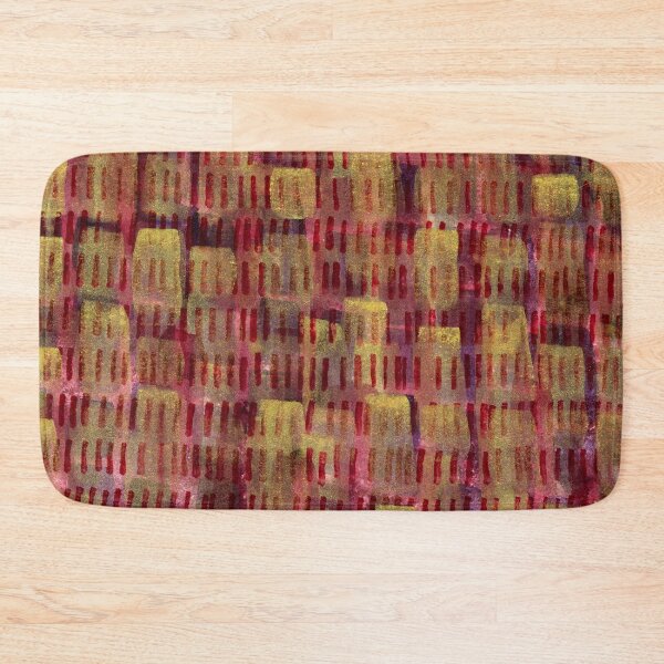 Item preview, Red Gold Skyscraper Windows Abstract designed and sold by Juluminous.