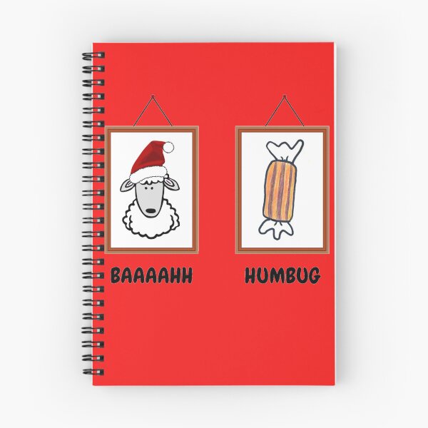 Item preview, BAAAAHH HUMBUG (Christmas humour) designed and sold by Dancing Jester Designs.