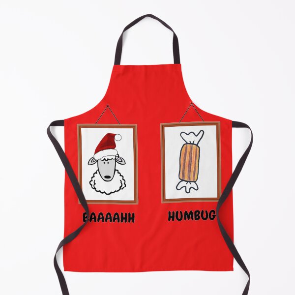 Item preview, BAAAAHH HUMBUG (Christmas humour) designed and sold by Dancing Jester Designs.