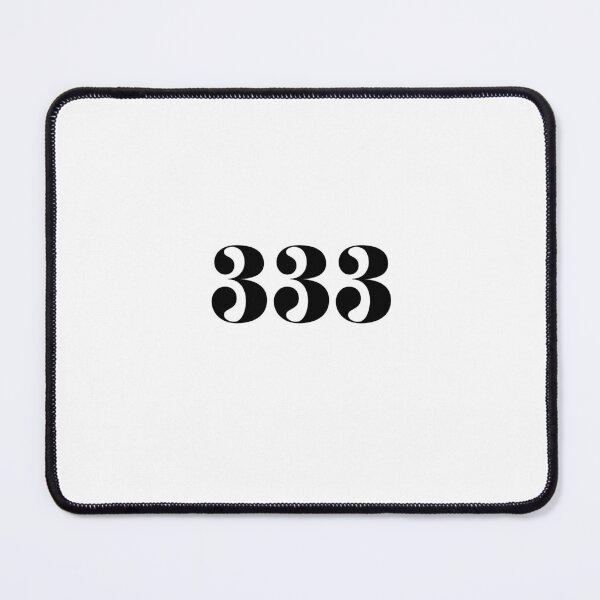 Item preview, Angel Number 333 Sticker – Spiritual Aesthetic Design designed and sold by pau_7.