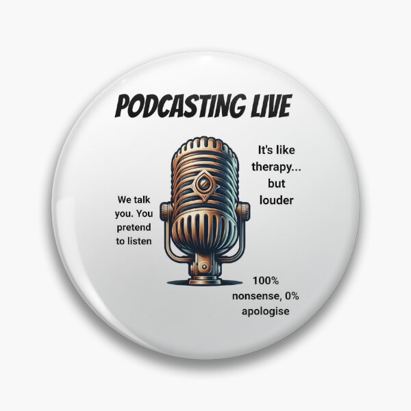 Item preview, Podcasting Live designed and sold by pikeprints.