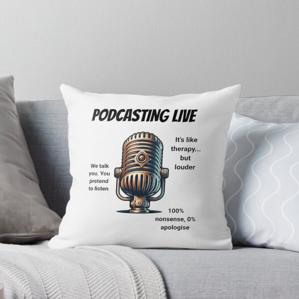 Item preview, Podcasting Live designed and sold by pikeprints.