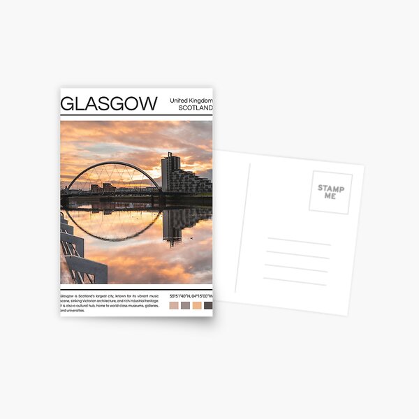 Item preview, Glasgow - Scotland - Photography designed and sold by StudioRedKoala.
