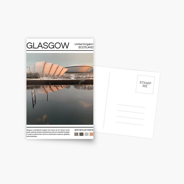 Item preview, Glasgow - Scotland - Photography designed and sold by StudioRedKoala.