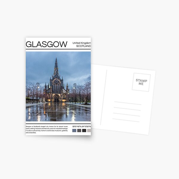 Item preview, Glasgow - Scotland - Photography designed and sold by StudioRedKoala.