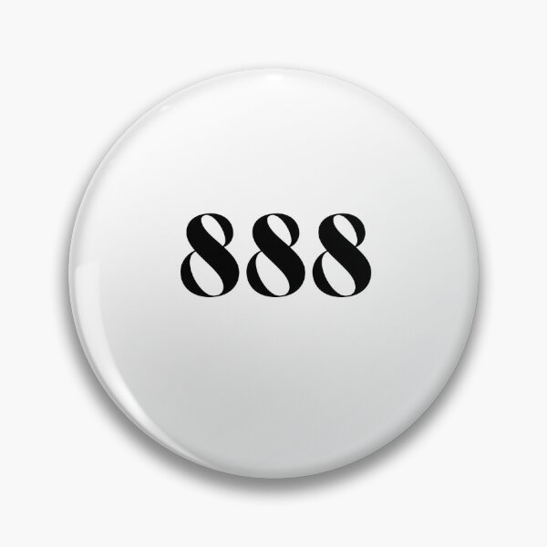 Item preview, Angel Number 888 Sticker – Spiritual Aesthetic Design designed and sold by pau_7.