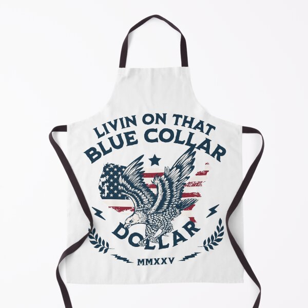 Item preview, Livin on that Blue collar dollar tshirt designed and sold by Minerbetter.
