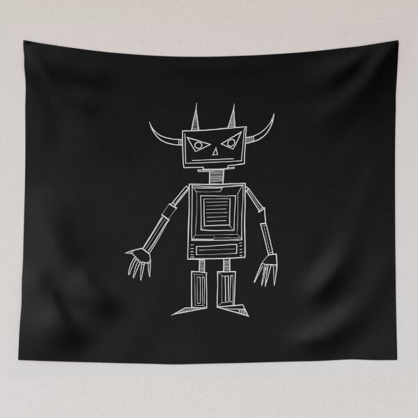 Item preview, Drawing of a Cute Monster designed and sold by StudioDestruct.